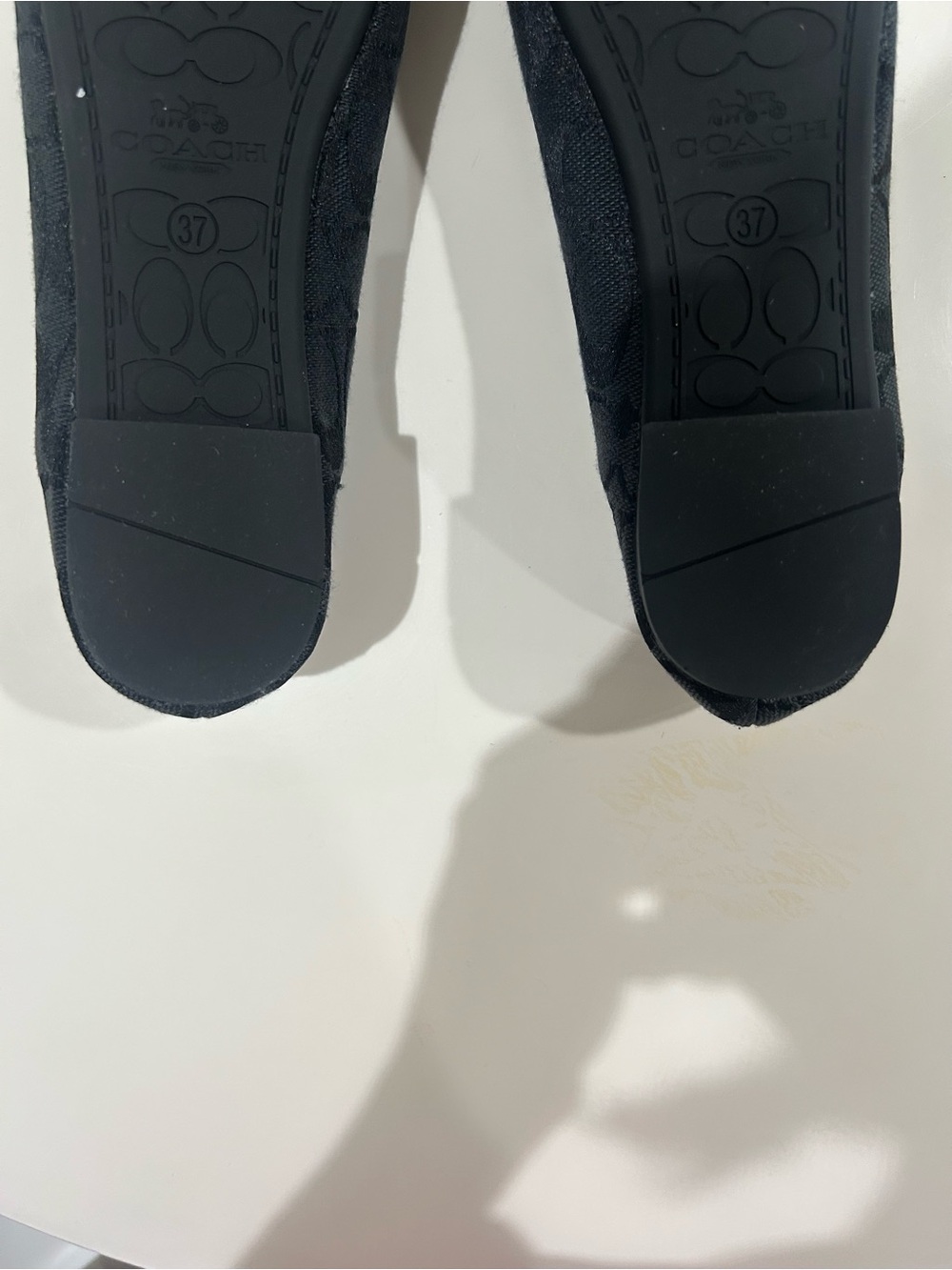 Black Coach Ballet Flats - Picture 6 of 6